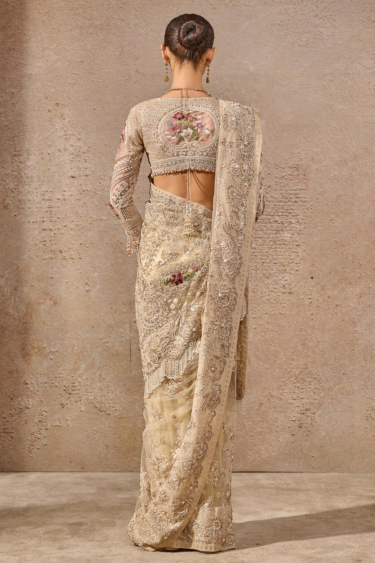 Timeless Resham Embroidered Saree