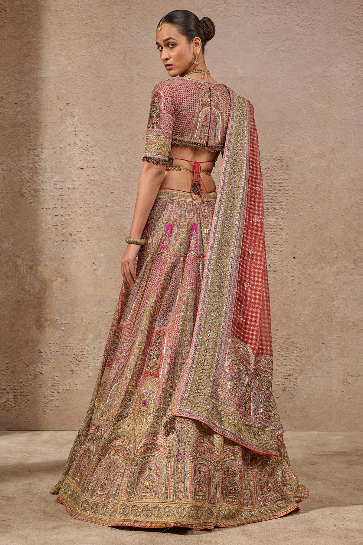 Navratna Bridal Lehenga