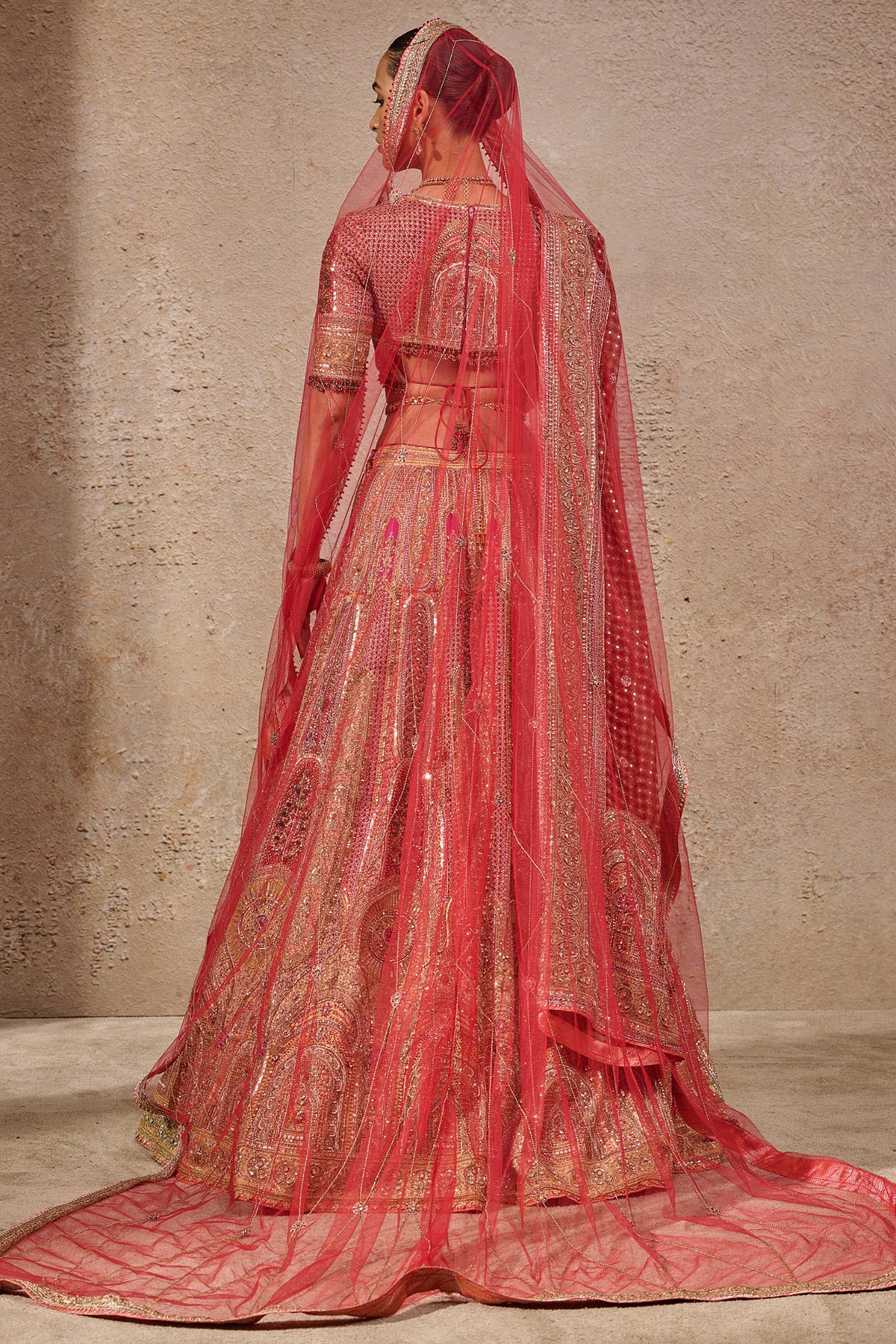 Navratna Bridal Lehenga