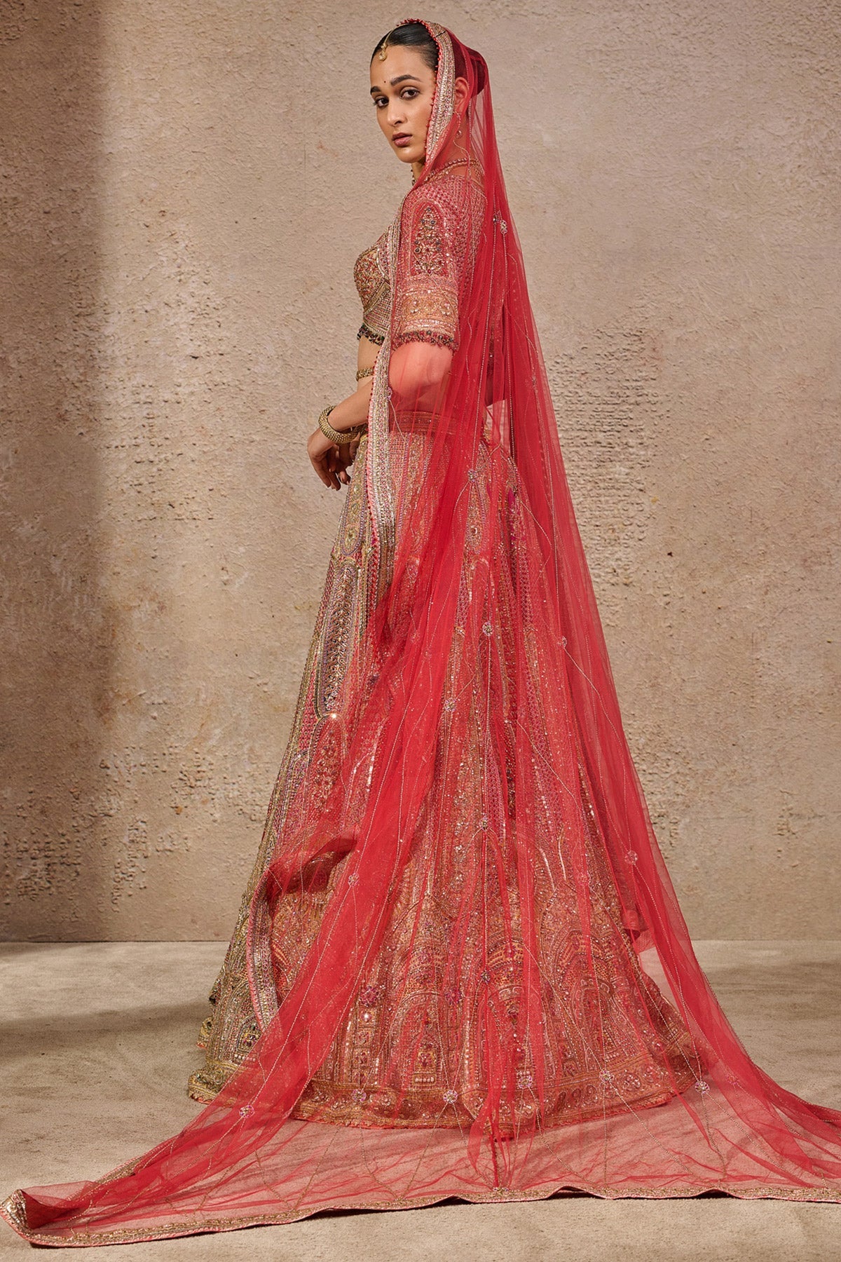 Navratna Bridal Lehenga