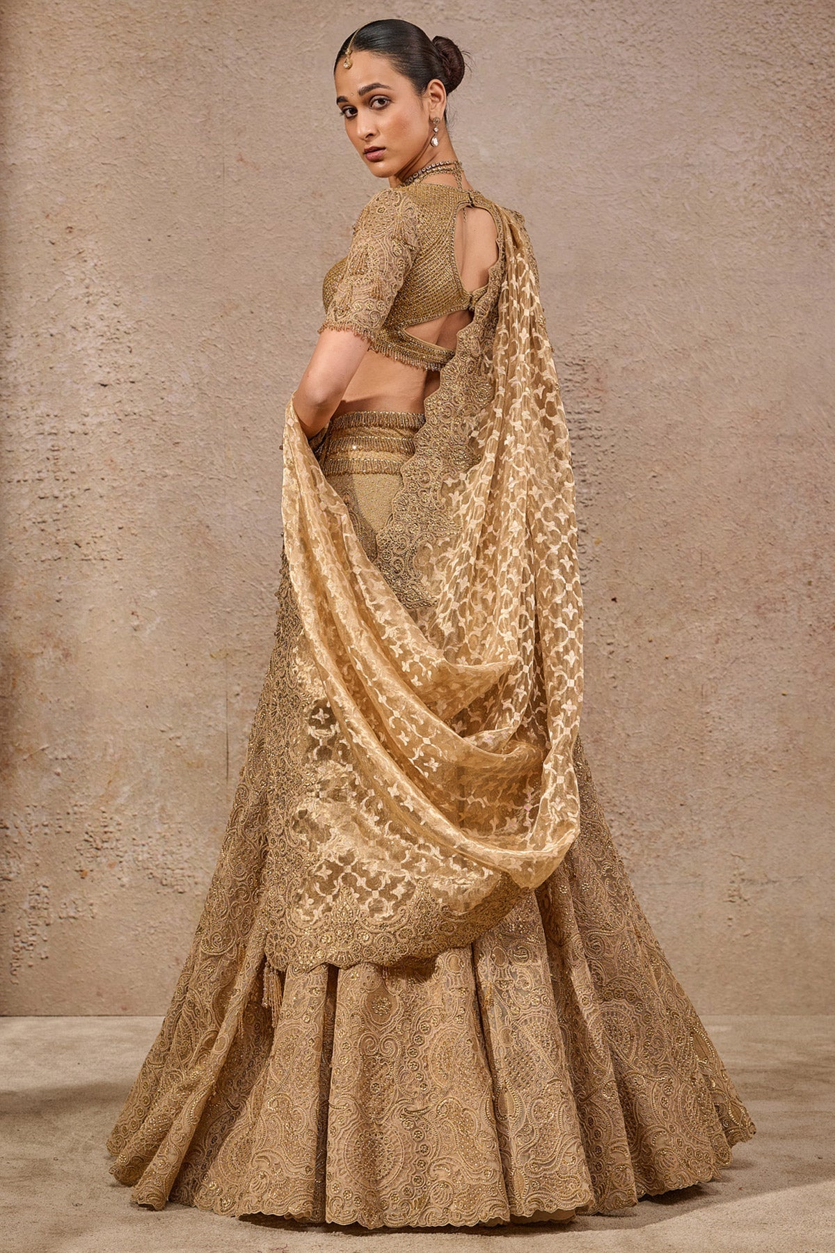 Resham Embroidered Lehenga