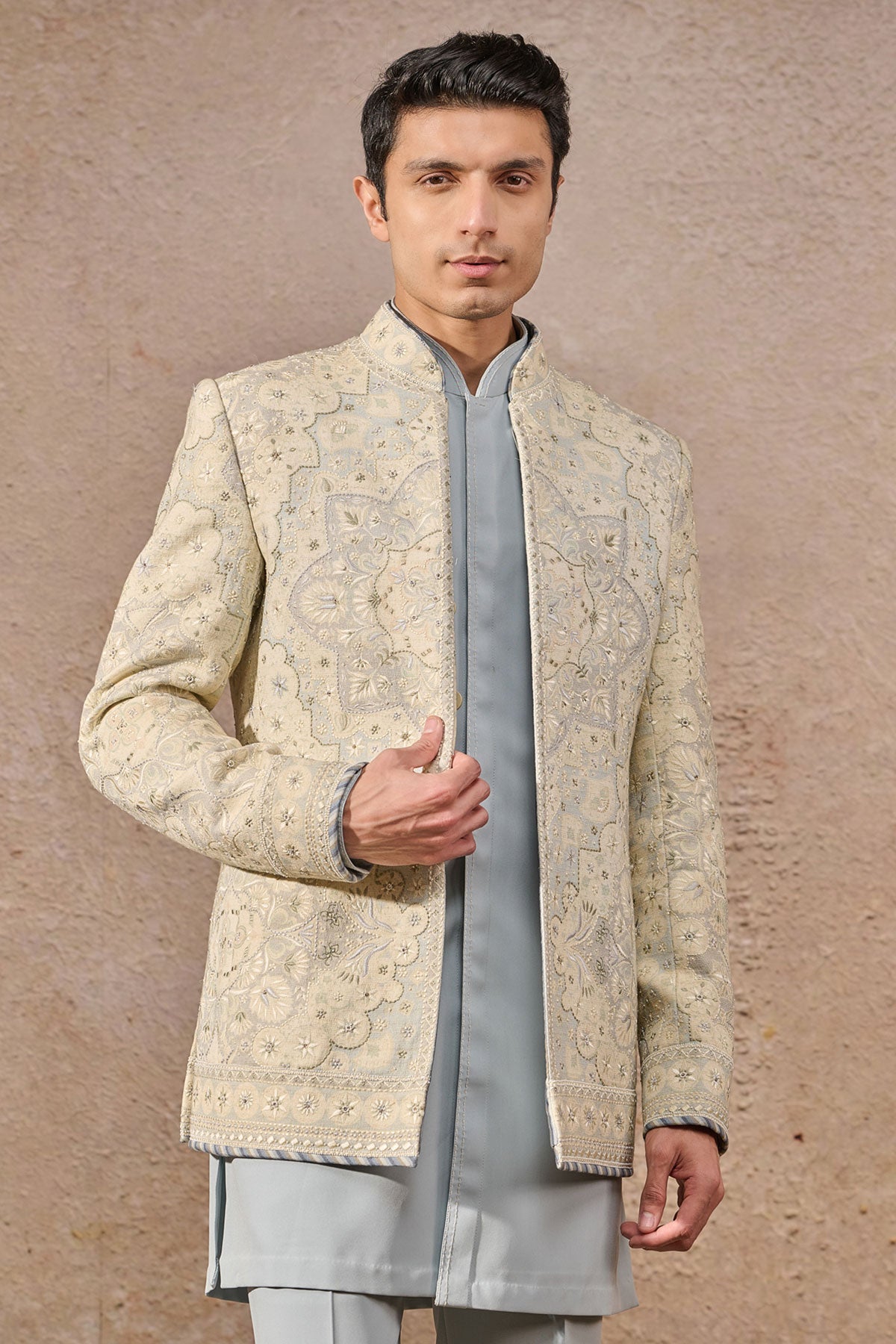Classic Printed Bandhgala