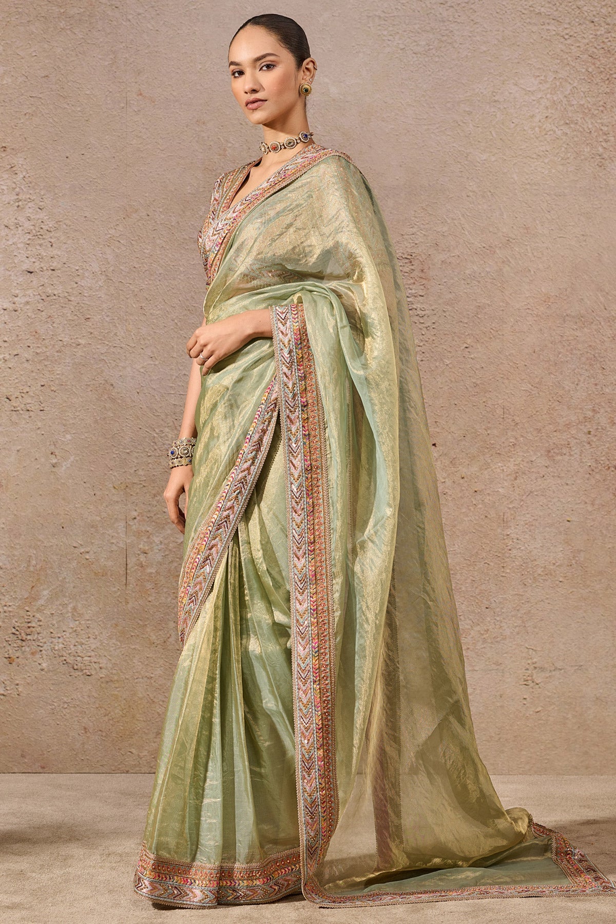Classic Silk Tissue Saree