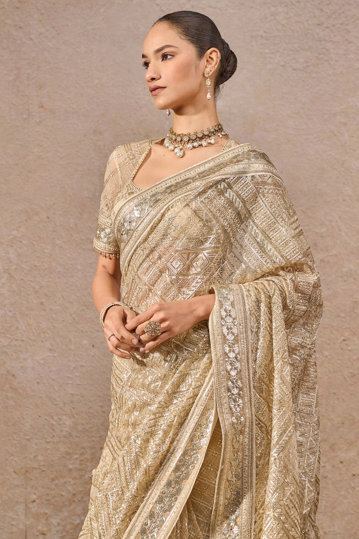 Resham & Zari Classic Saree