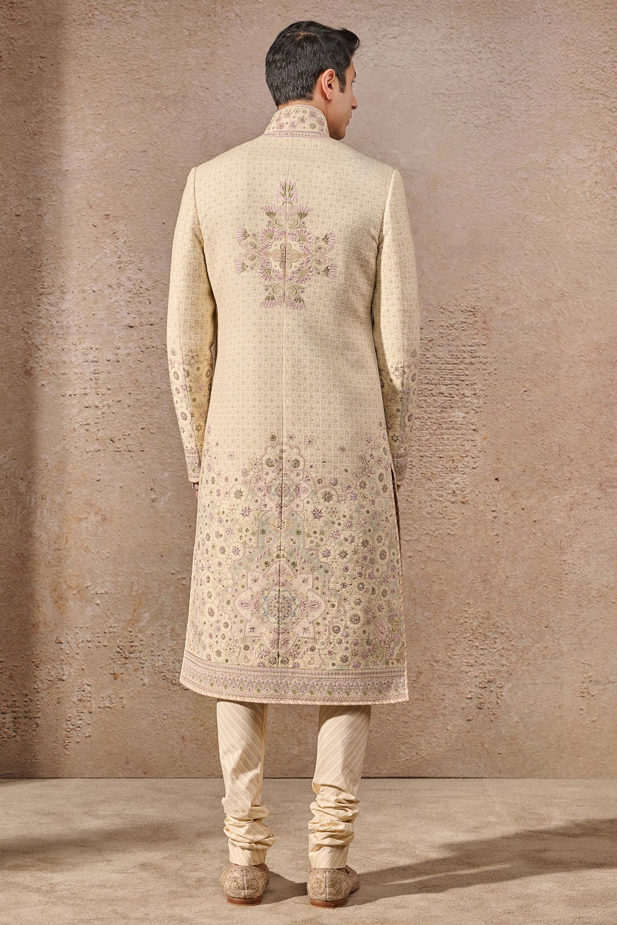 Multicolour Printed Sherwani