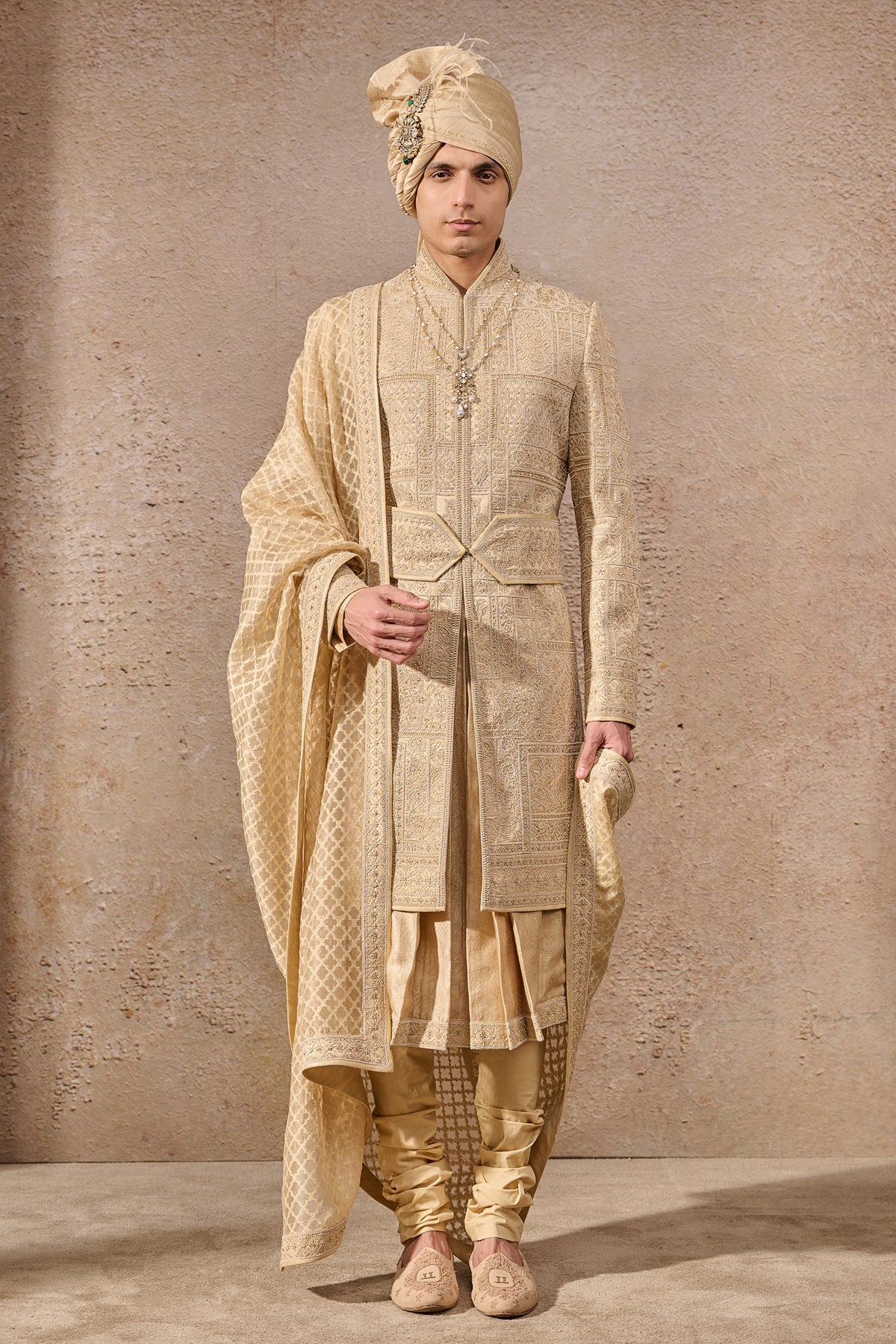 Classic Hand Embroidered Sherwani