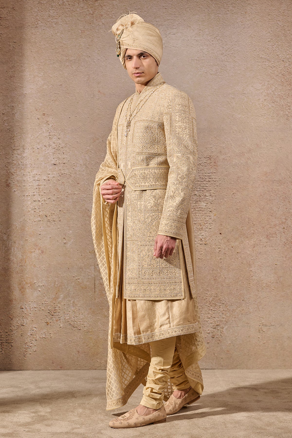 Classic Hand Embroidered Sherwani