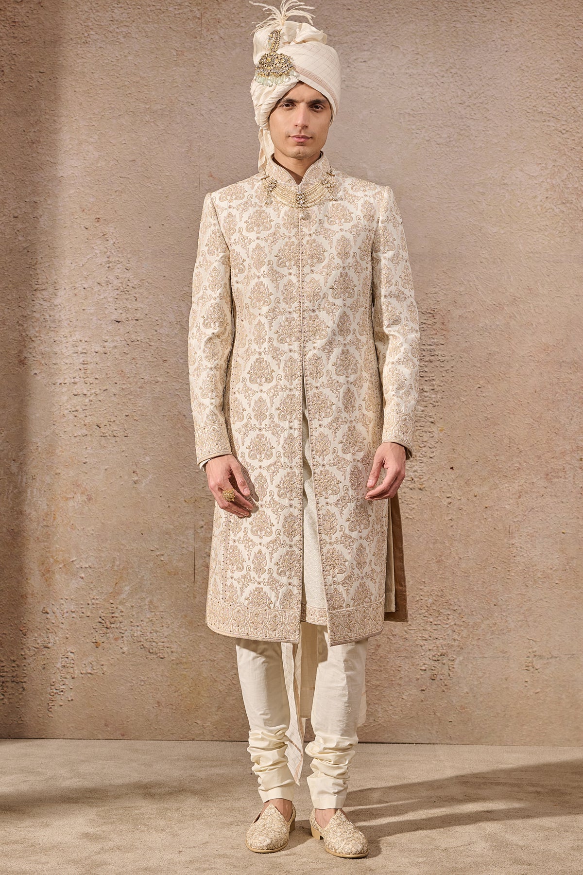 Classic Hand Embroidered Sherwani