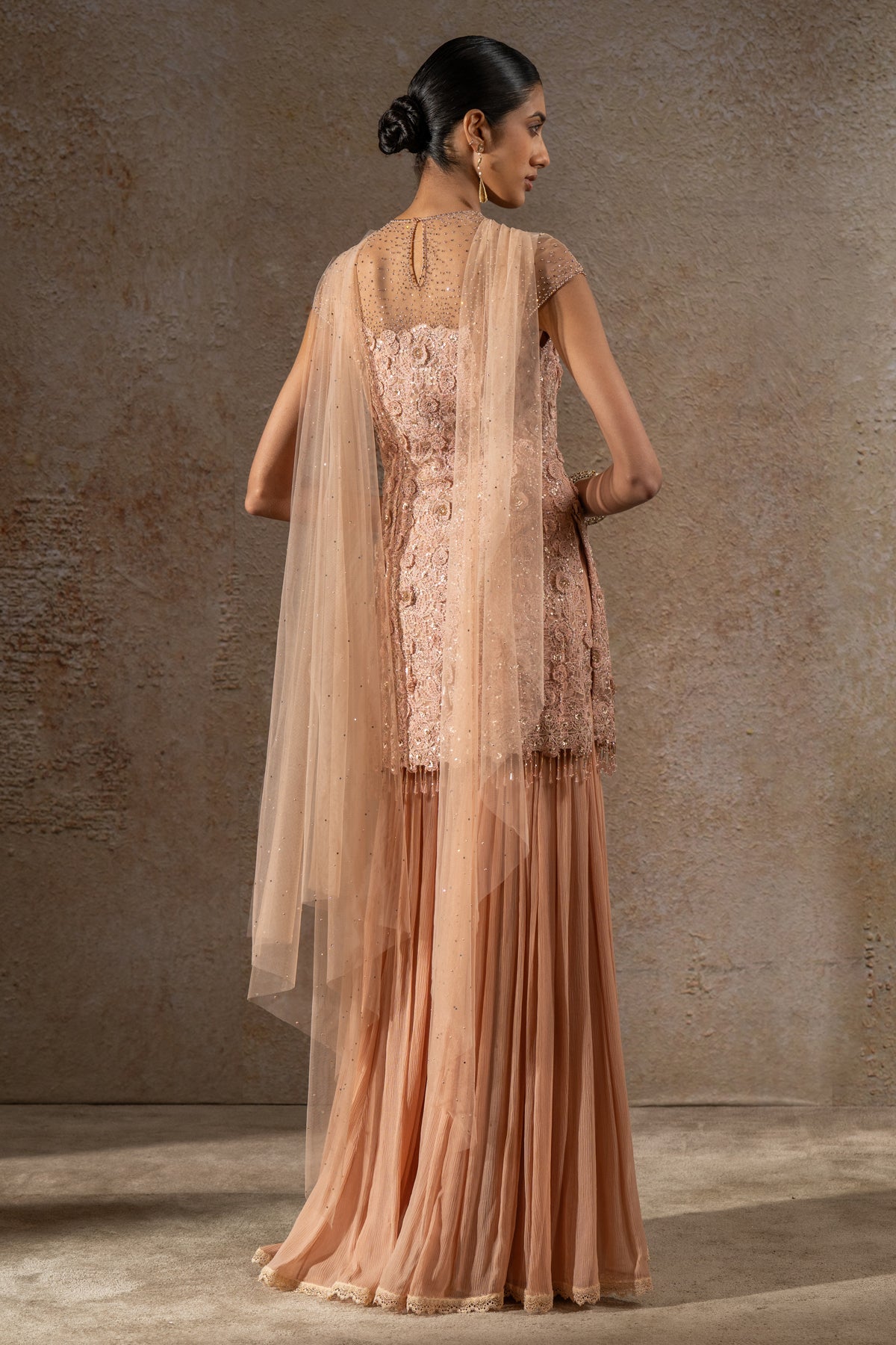 Embroidered Sharara Set