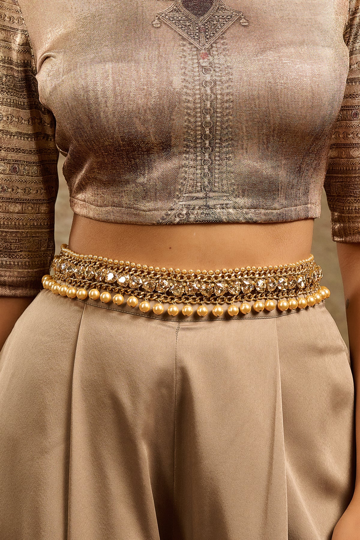 Jewelled Chain Belt
