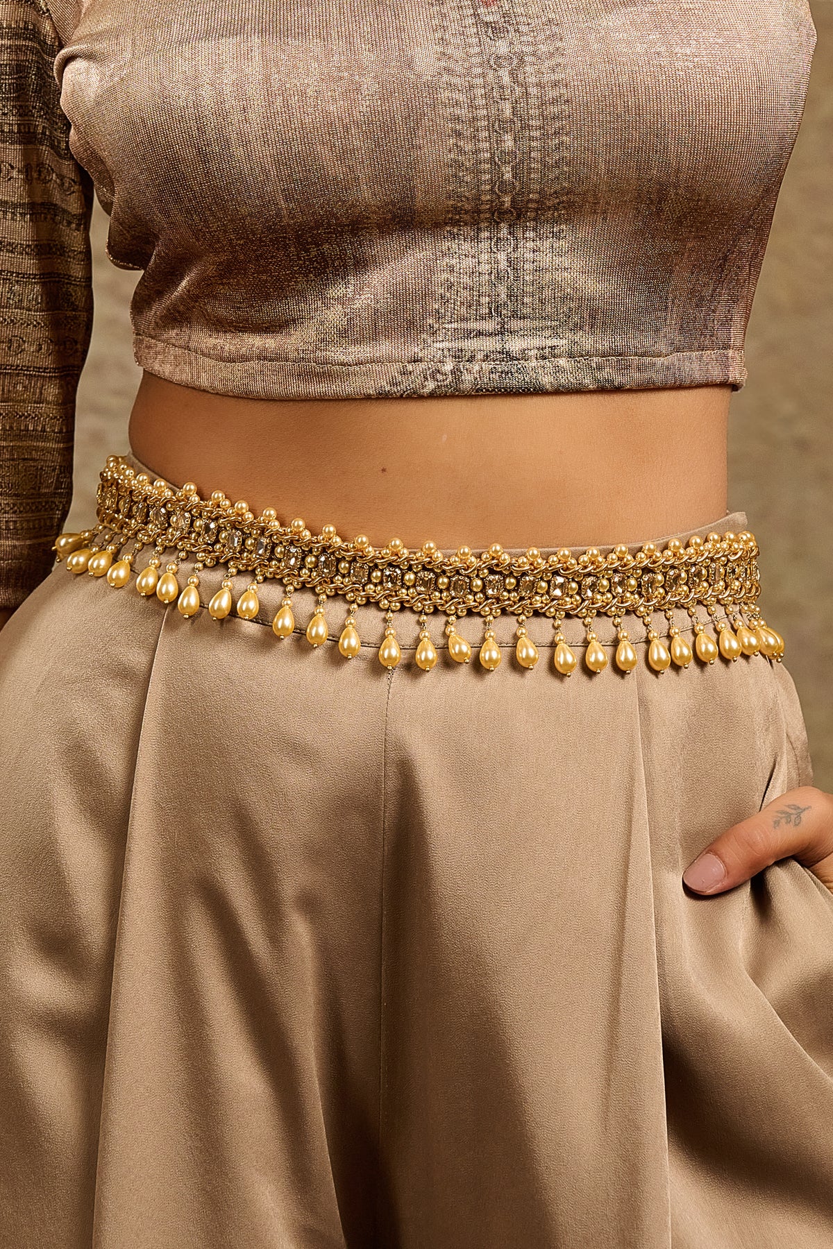 Jewelled Chain Belt