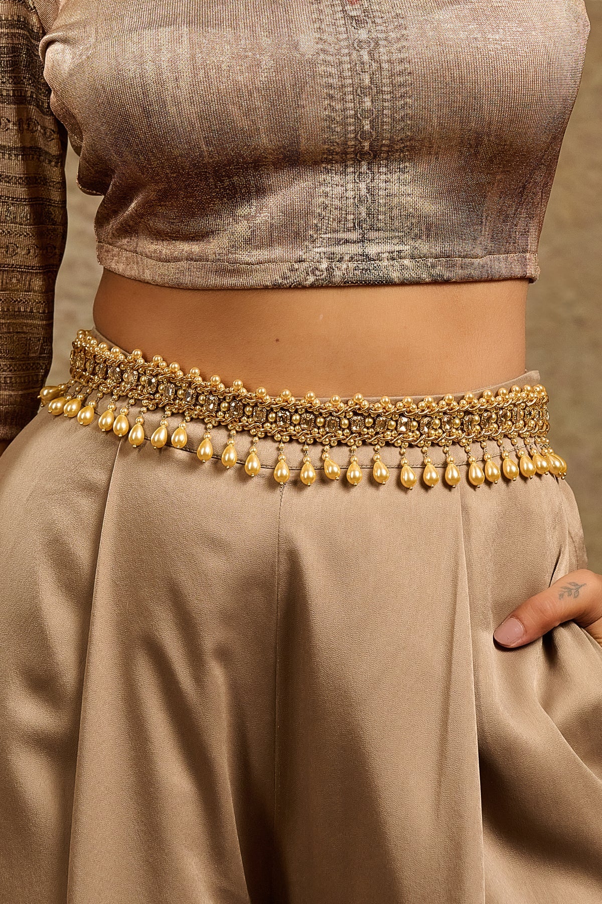Jewelled Chain Belt
