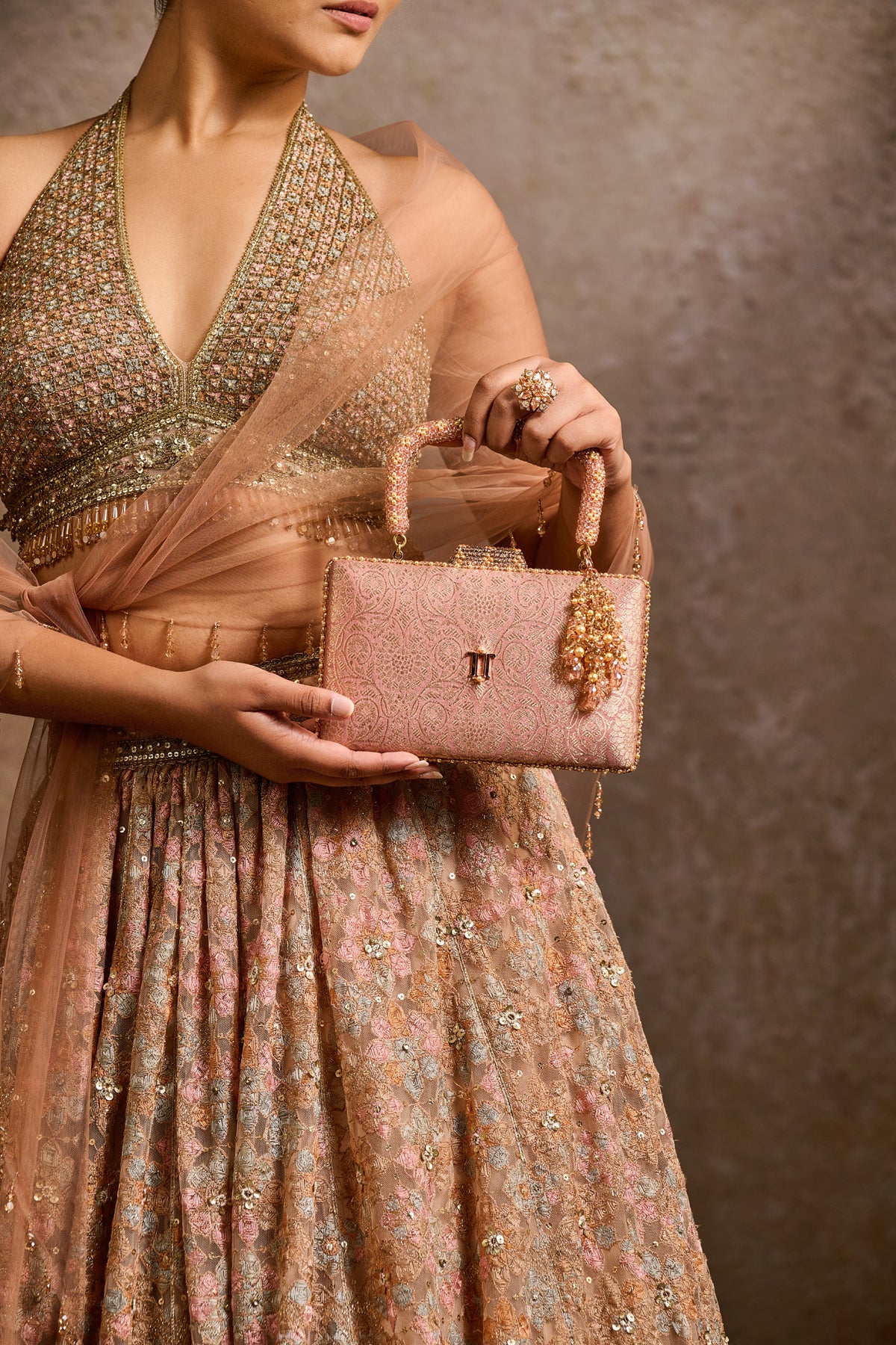 Brocade Clutch