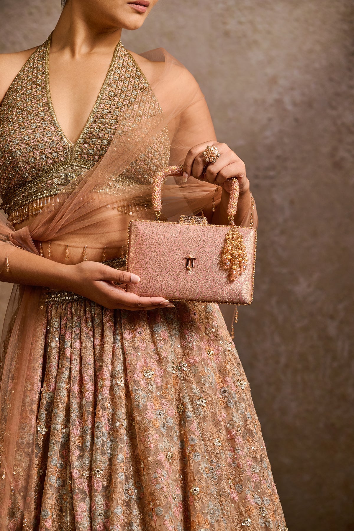 Brocade Clutch