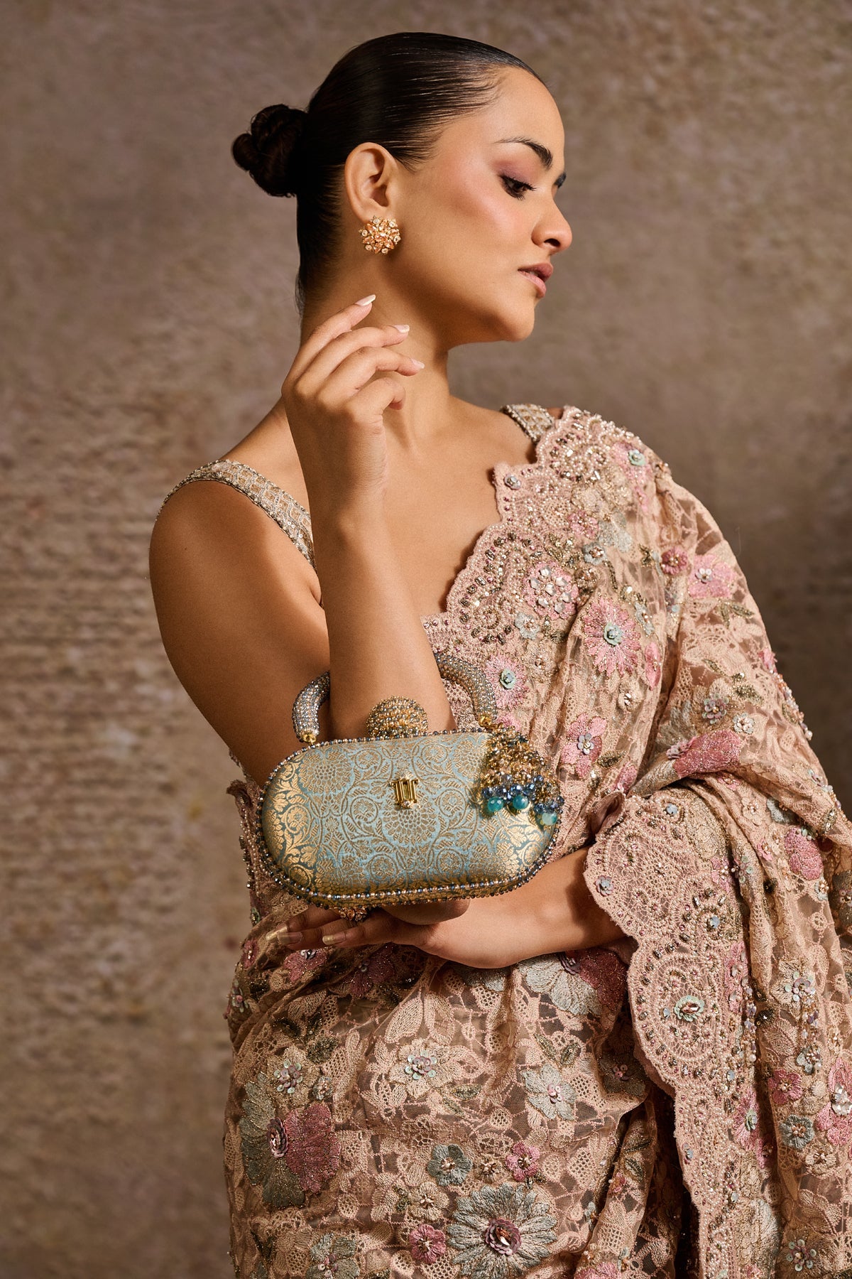 Brocade Clutch