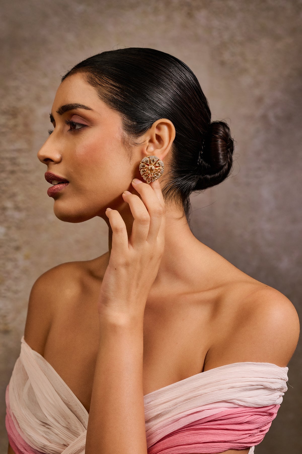 Stud earrings