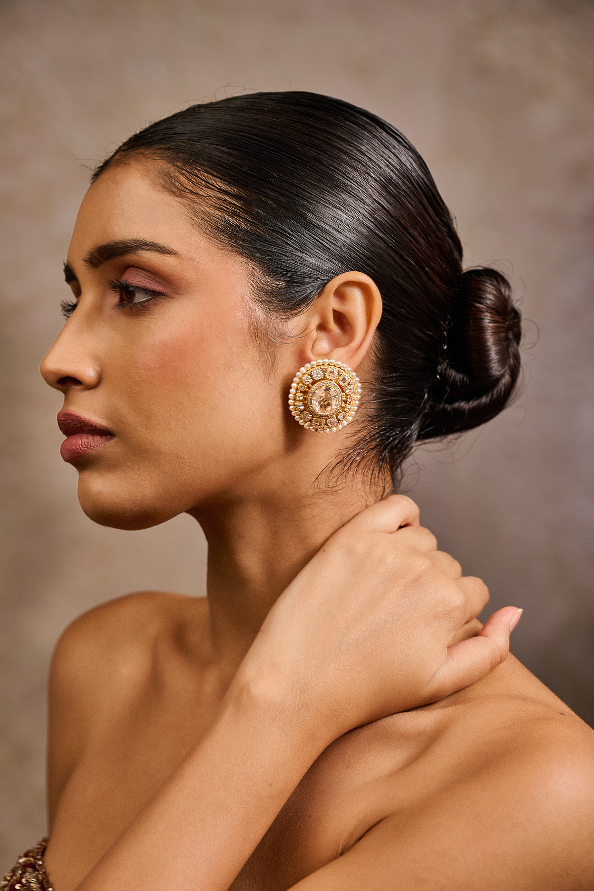 Stud earrings