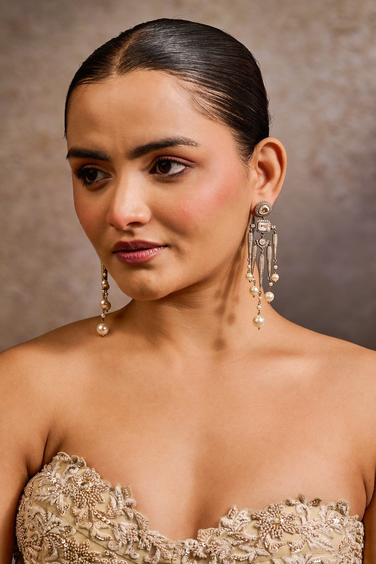 Long earrings