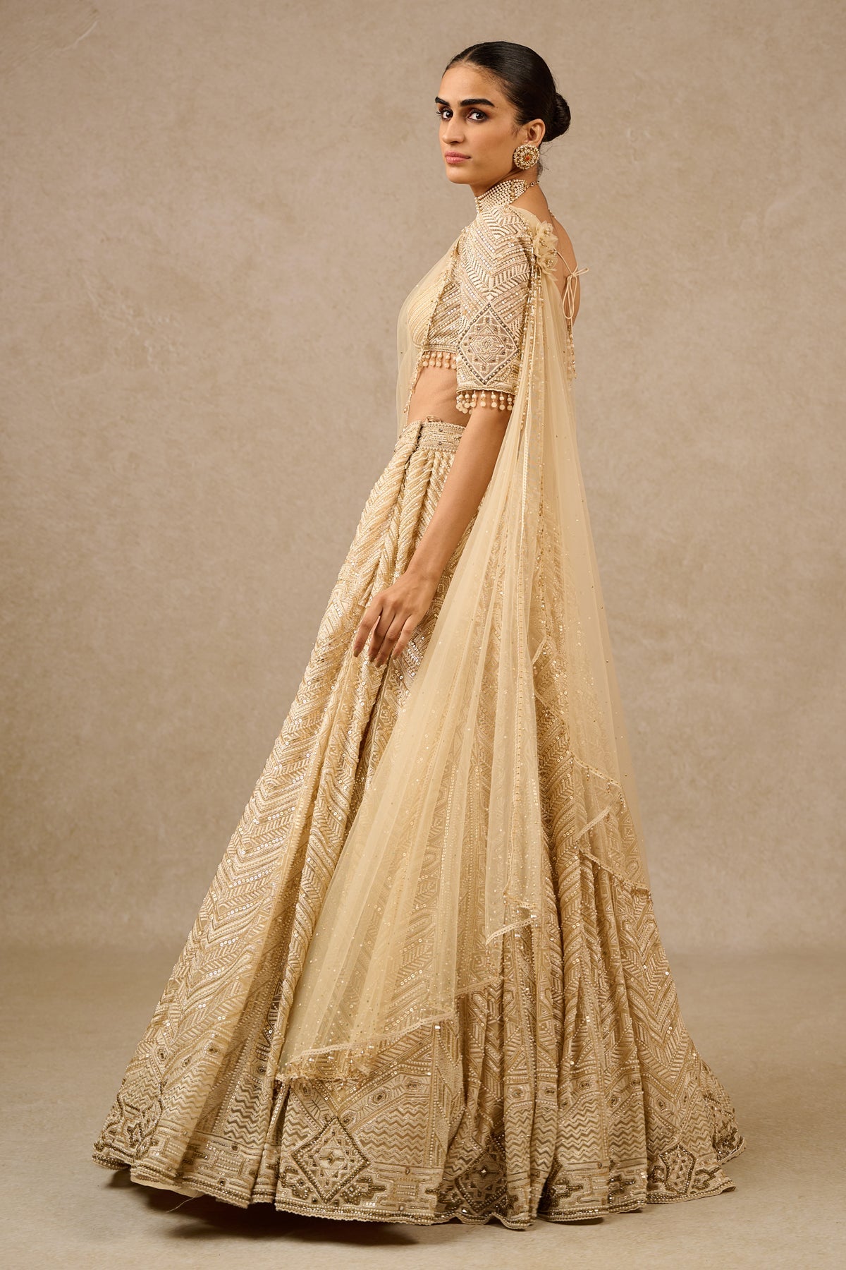 Lehenga Blouse Drape - Only Lehenga