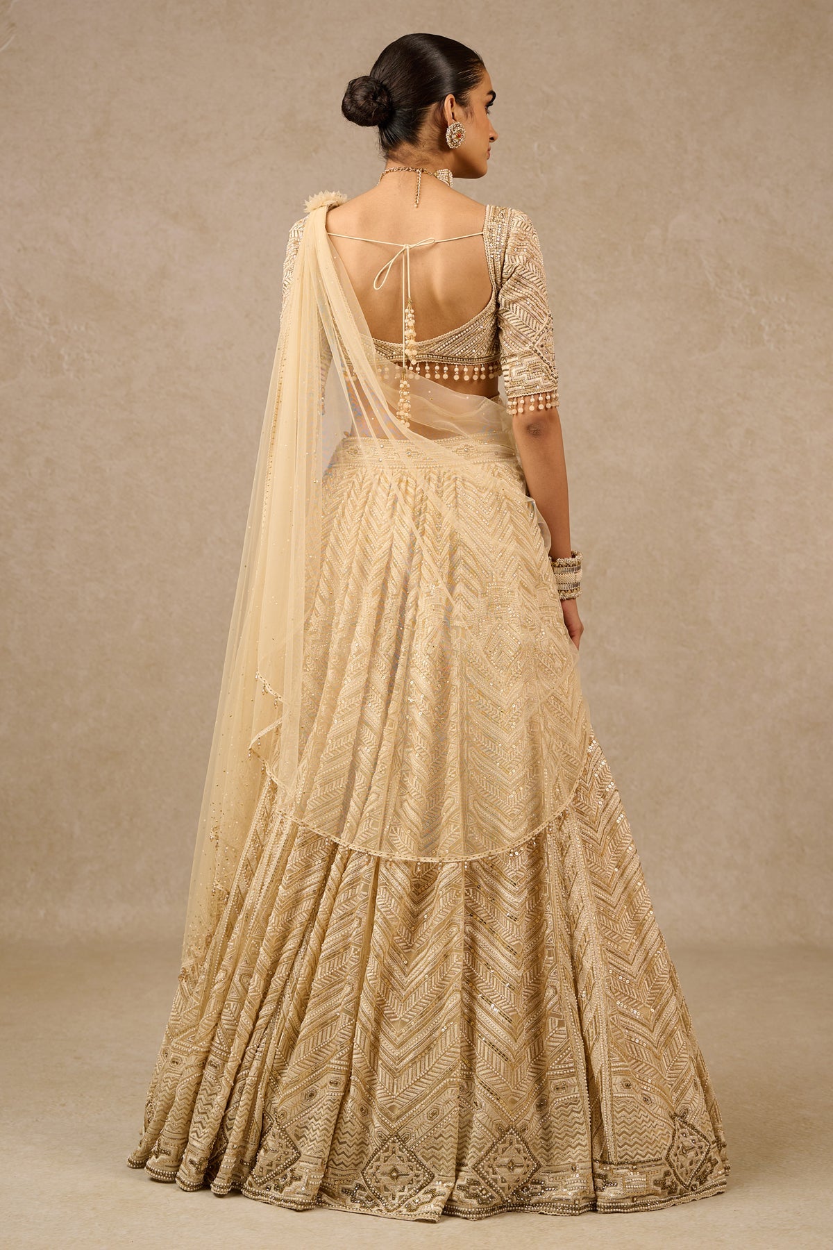 Lehenga Blouse Drape - Only Lehenga