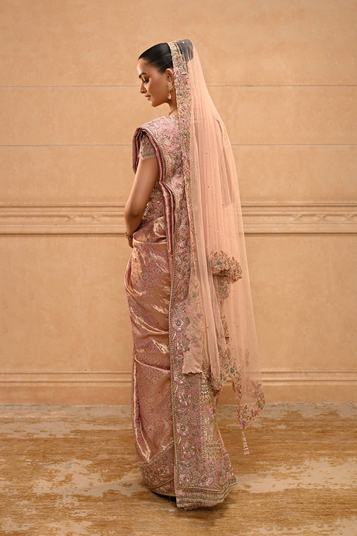 Rococo Floral Kanjivaram Saree