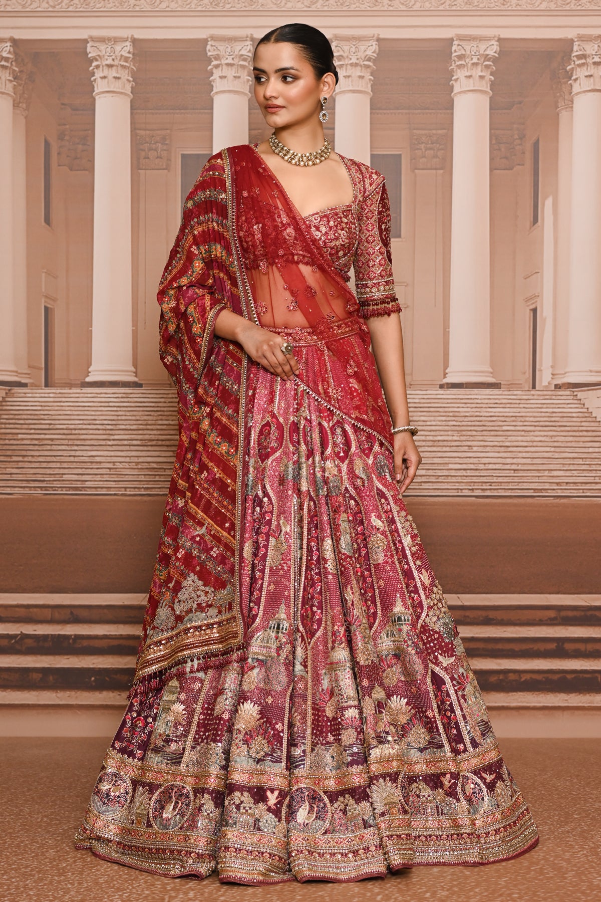 Ever Bloom Pichwai Embellished Lehenga