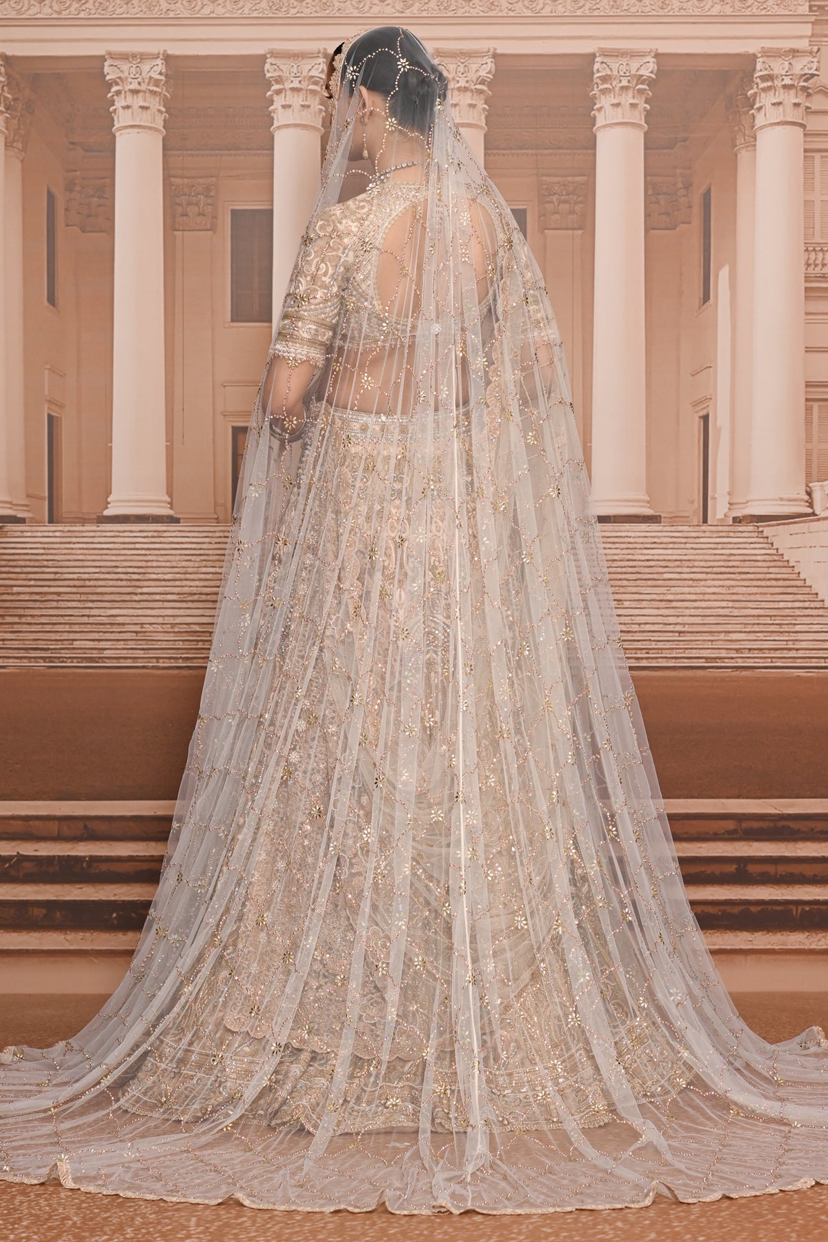Ever Bloom Embellished Kalidar Lehenga