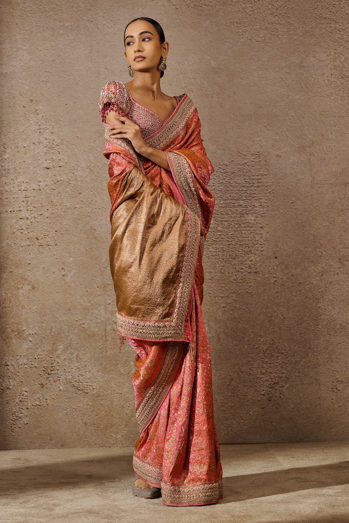 Brocade Saree Blouse Fabric