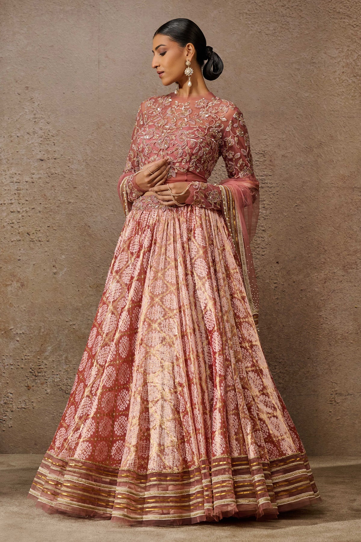 Otherworldly Signature Textile Lehenga