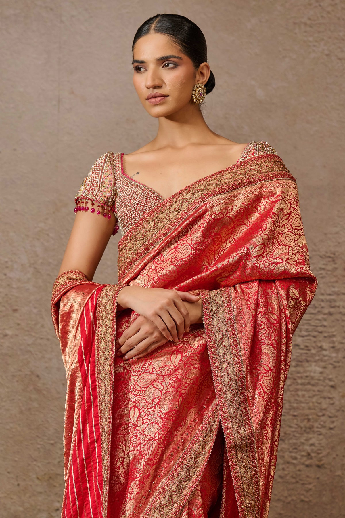 Brocade Saree Blouse Fabric