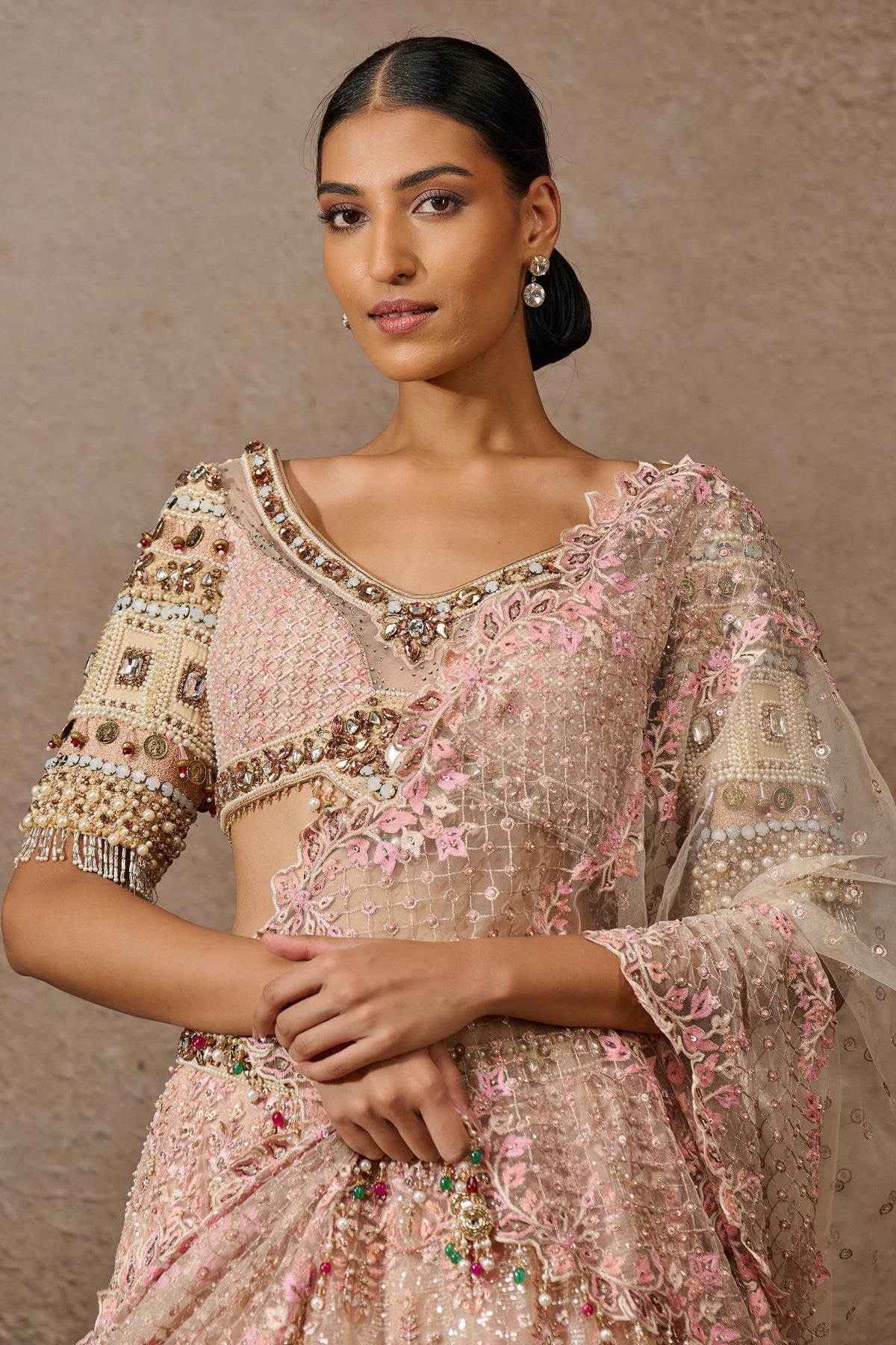 Otherworldly Classic Embroidered Lehenga