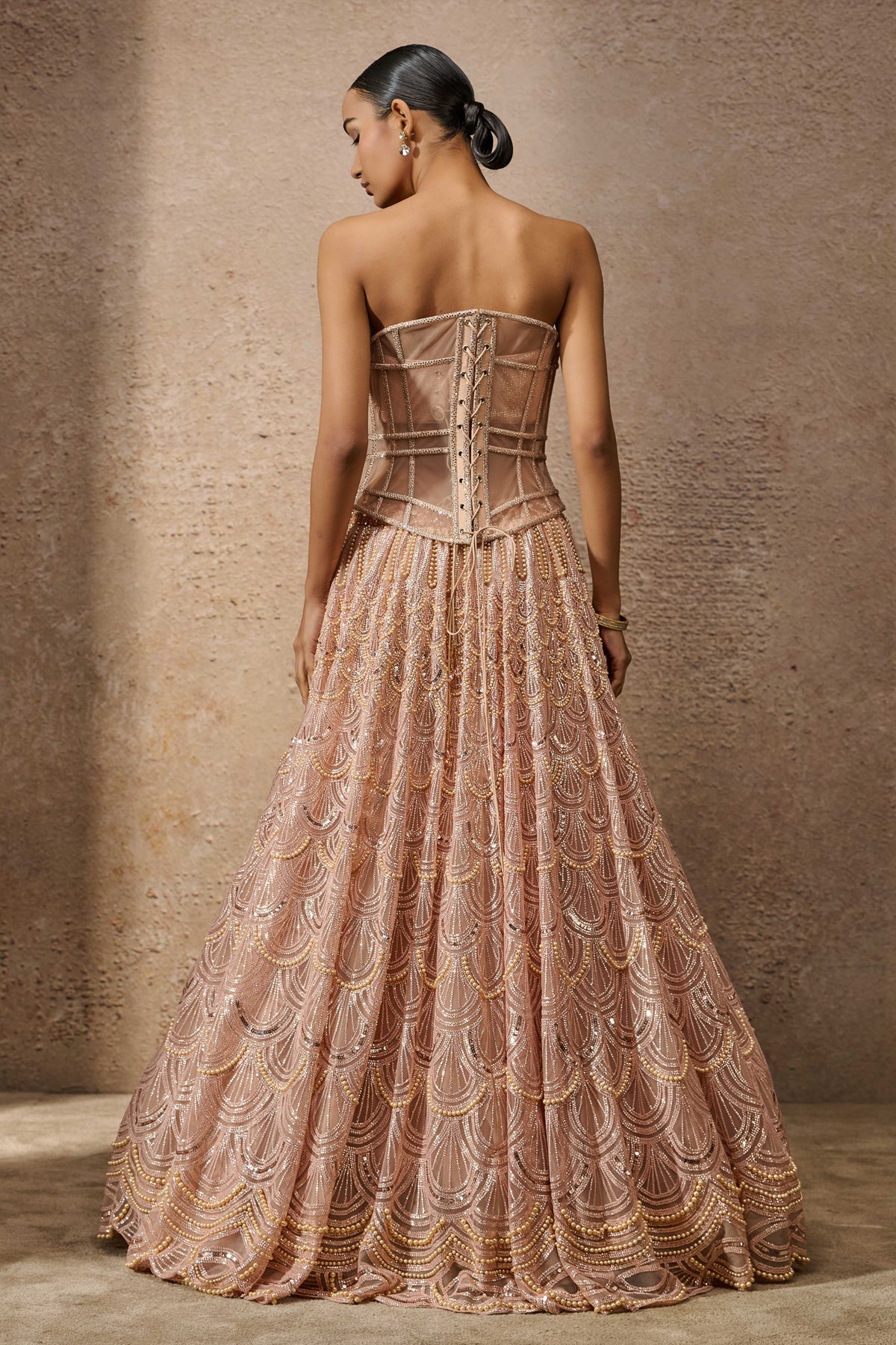 Otherworldly Classic Sequin Lehenga