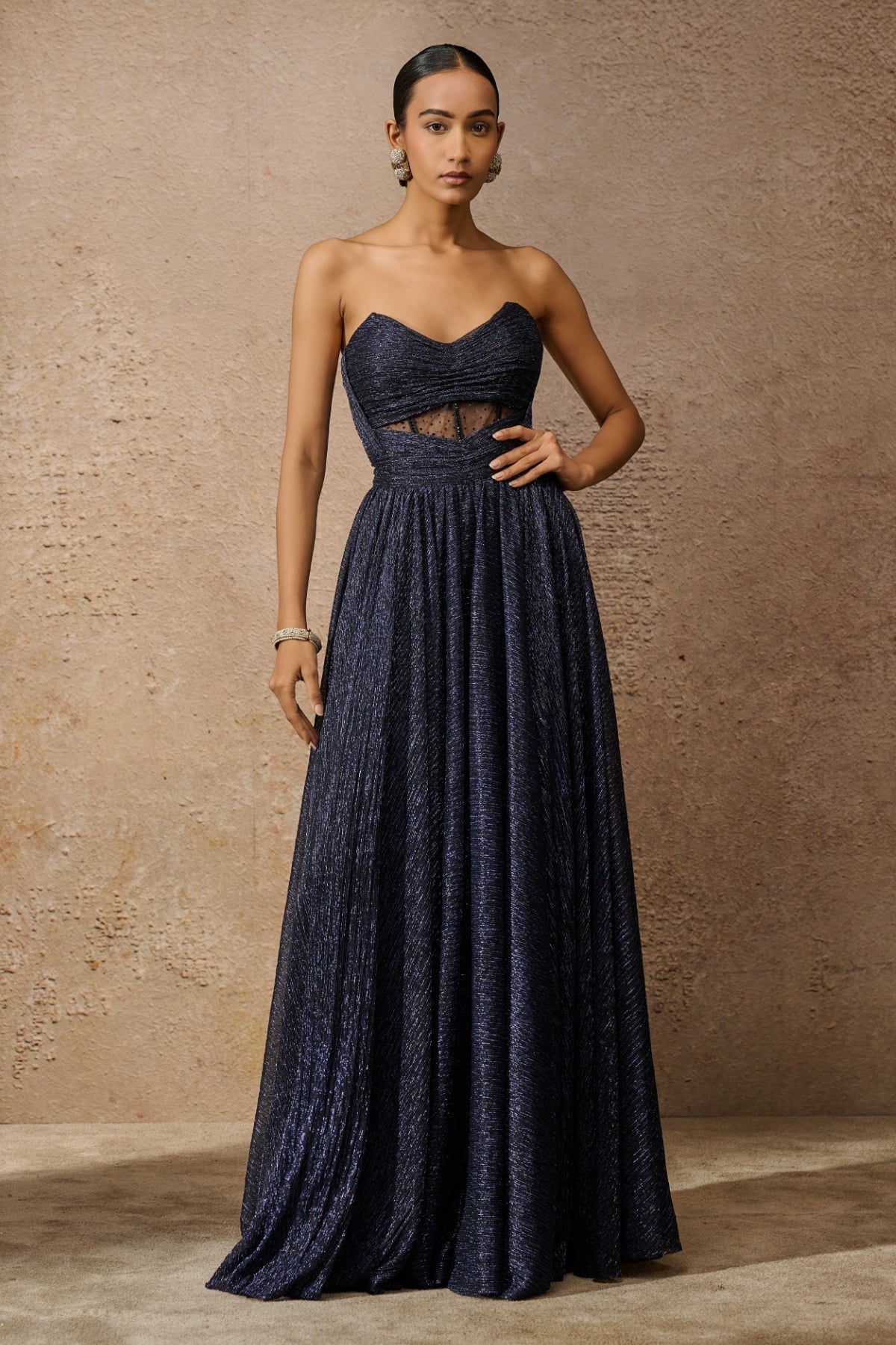 Otherworldly Classic Crinkle Gown