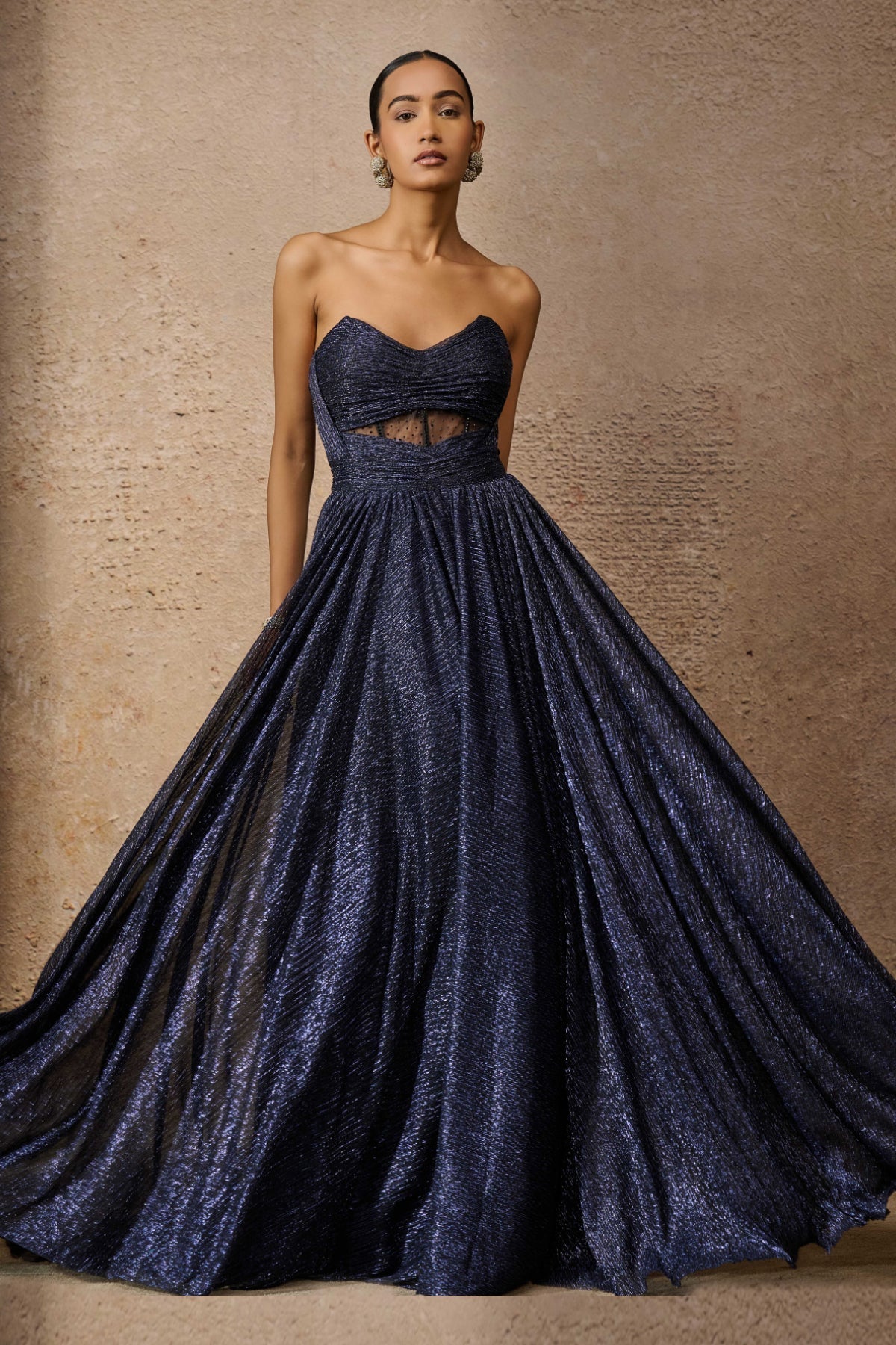 Otherworldly Classic Crinkle Gown