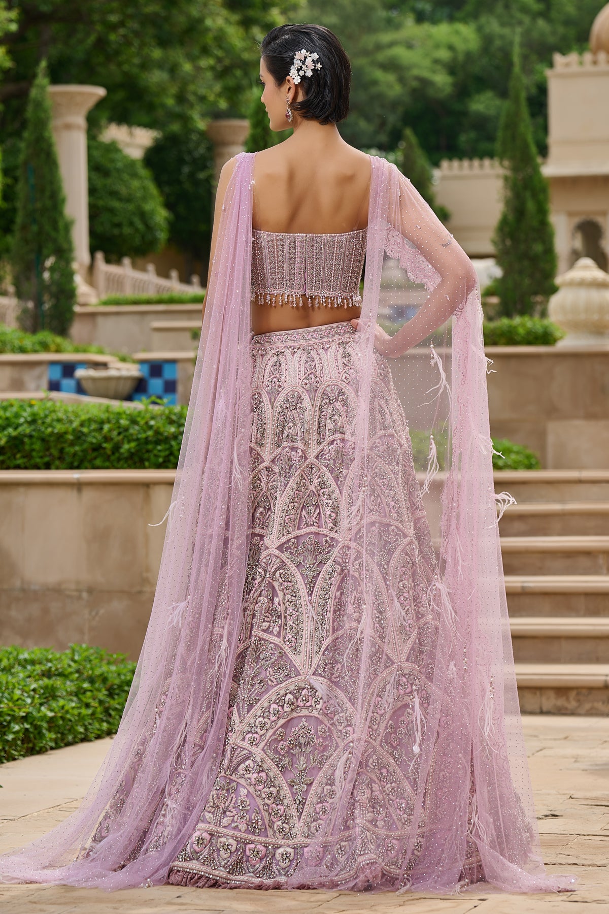 Crystal Lehenga Set