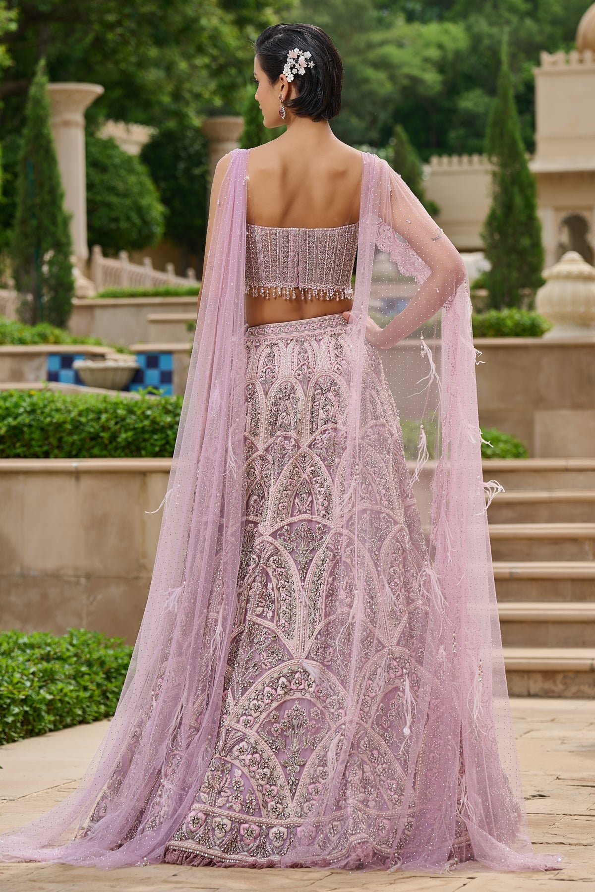 Crystal Lehenga Set