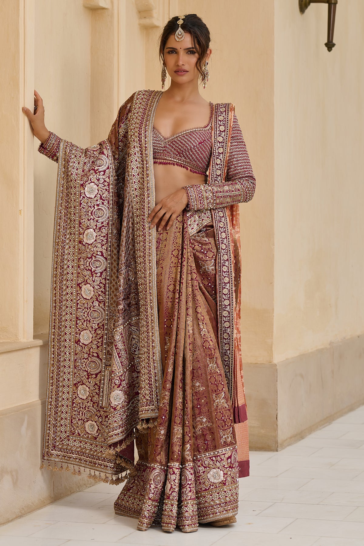 Bidri Kanjivaram Saree