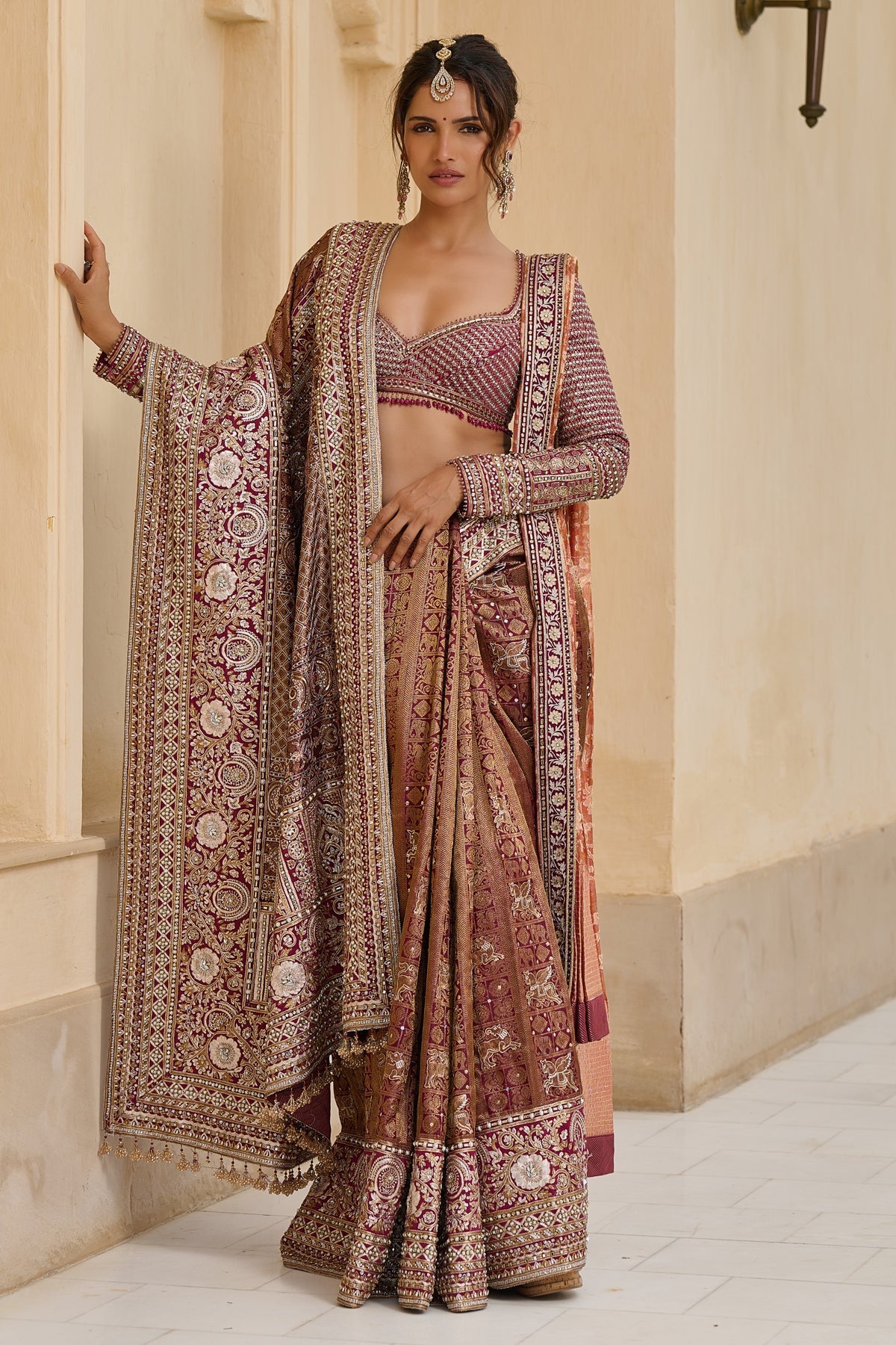 Bidri Kanjivaram Saree