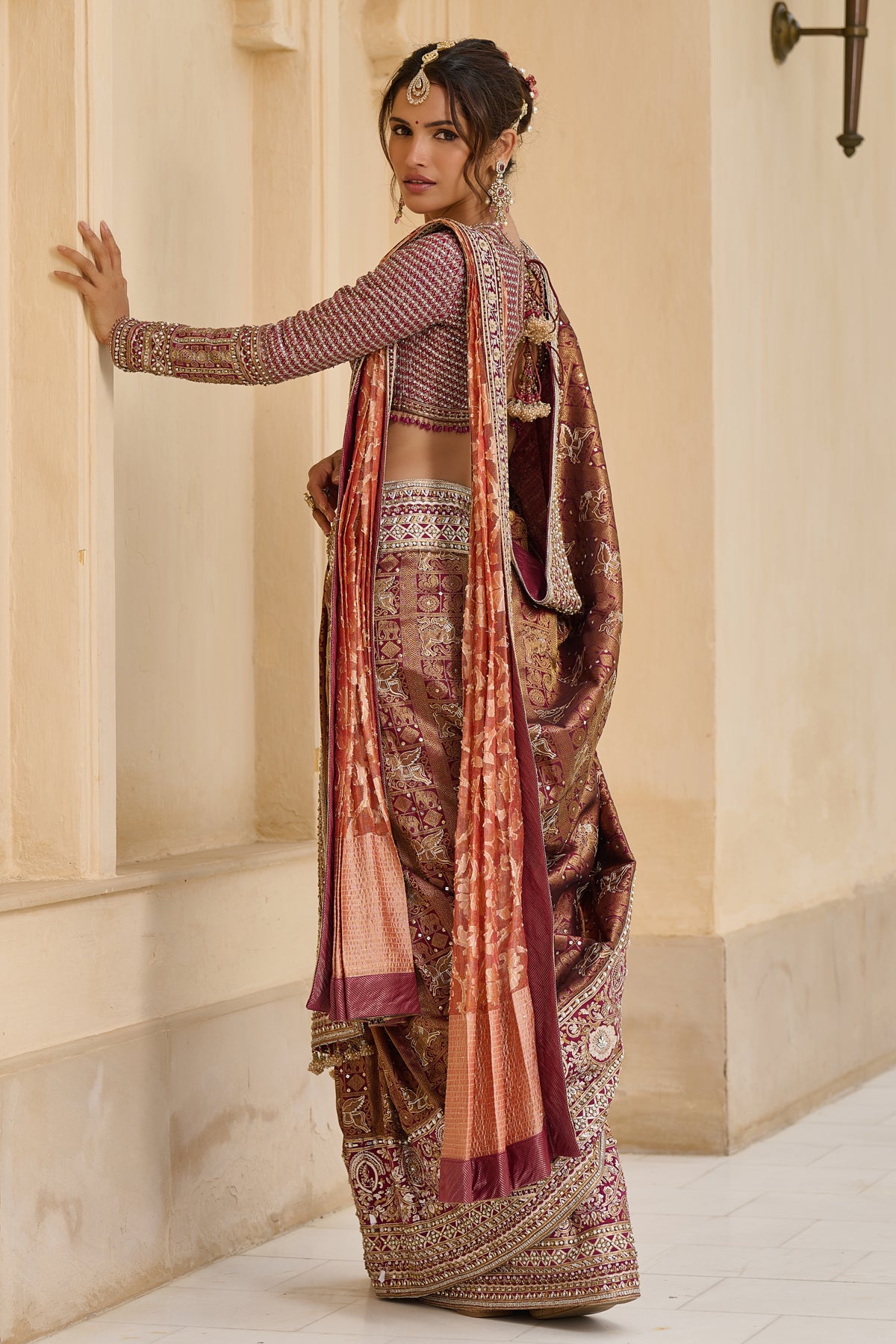 Bidri Kanjivaram Saree