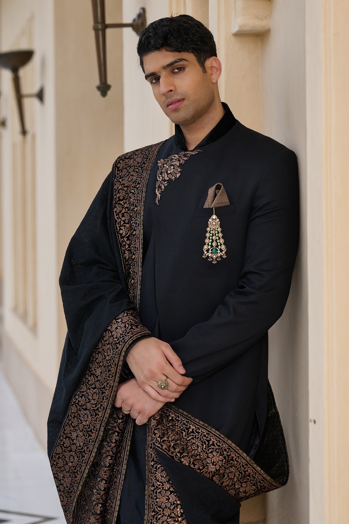 Classic Achkan Sherwani Set