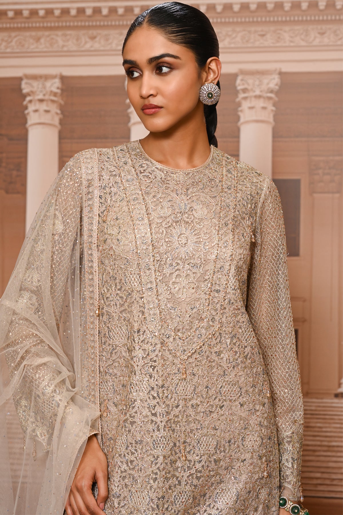 Ever Bloom Embroidered Kurta Set