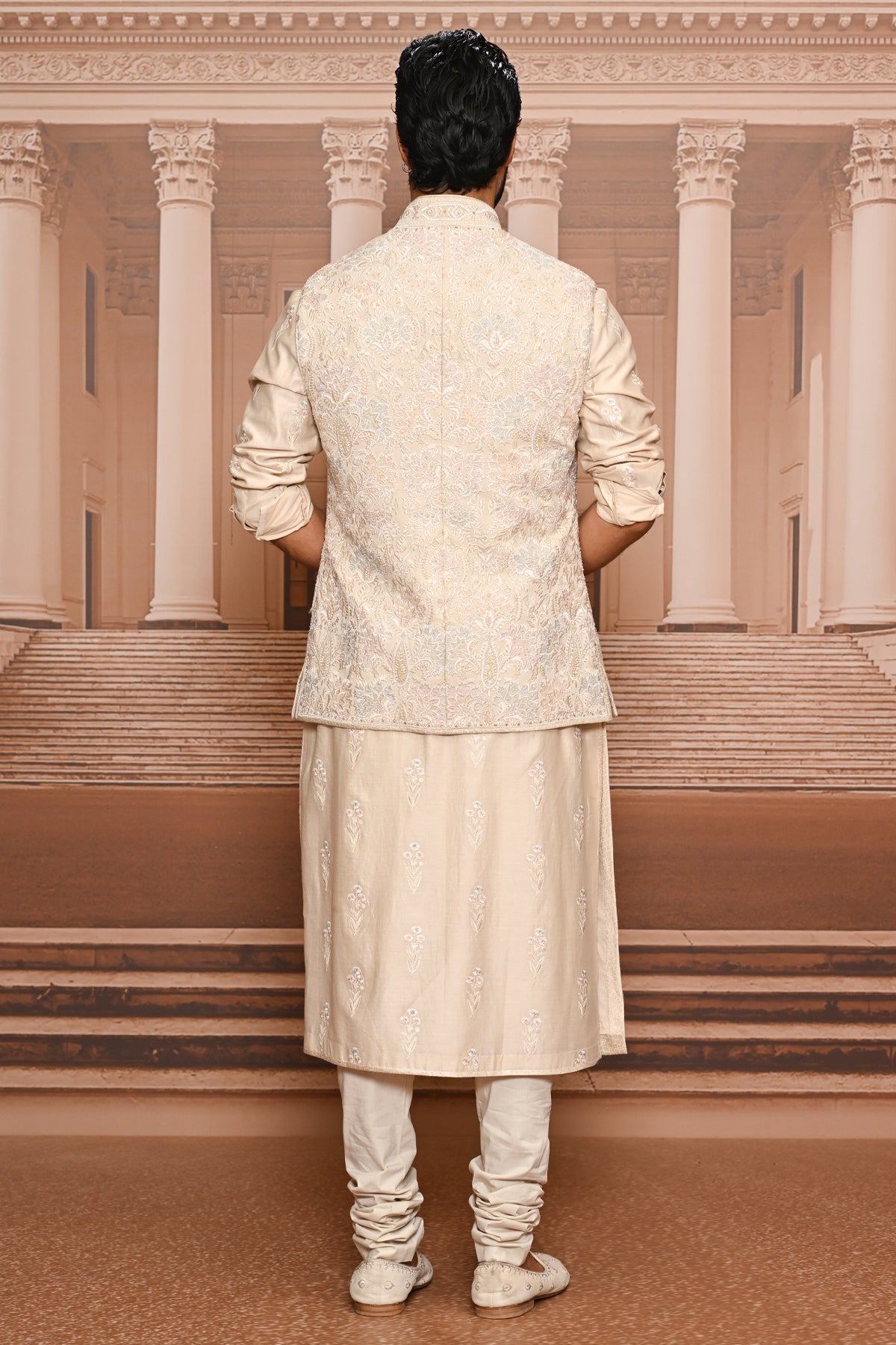 EOSS 26 Ever Bloom Patchwork Waistcoat Set