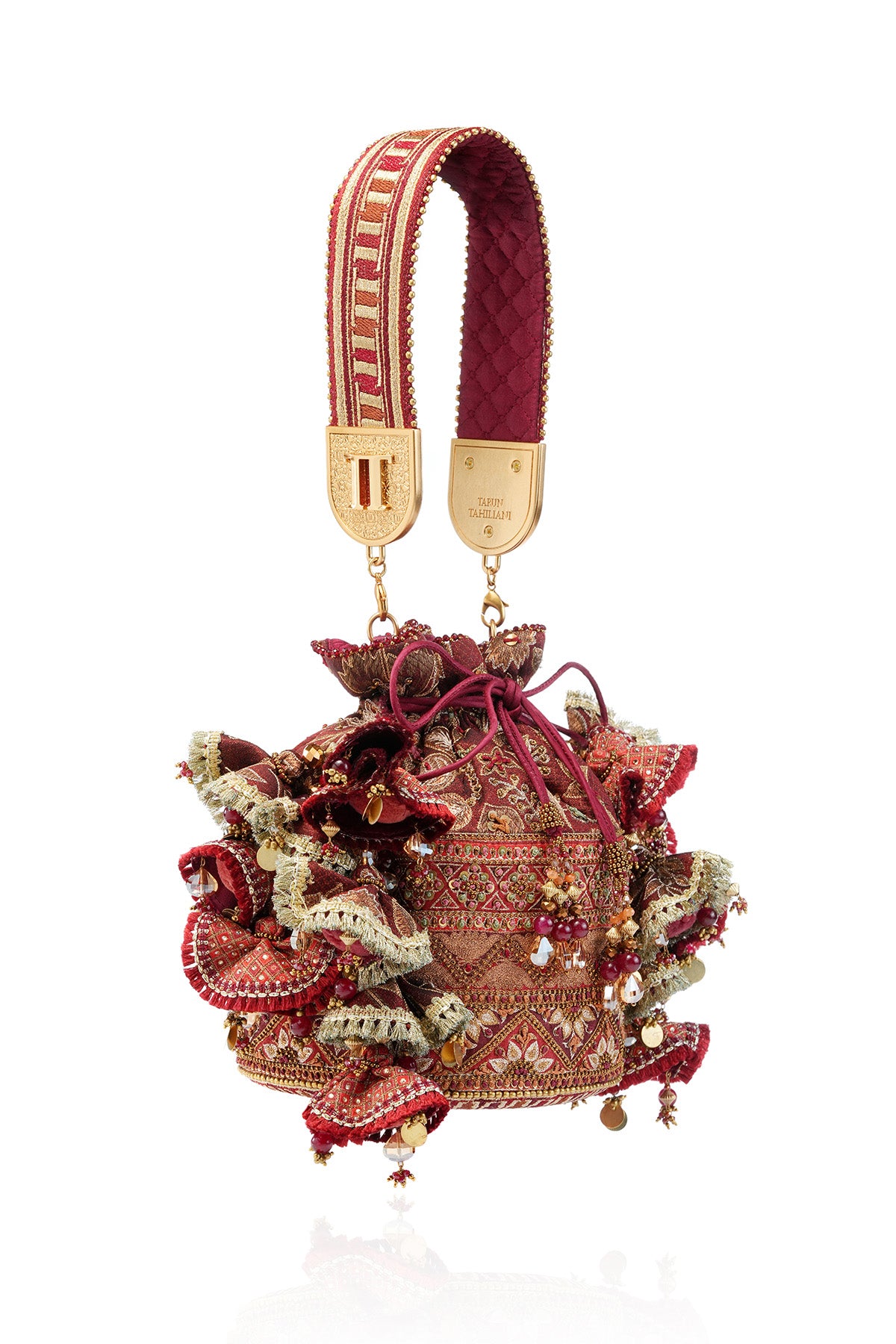 Scarlet Brocade Pottli