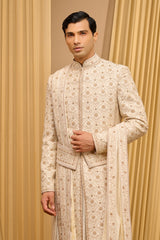 Embroidered Sherwani Set