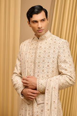 Embroidered Sherwani Set