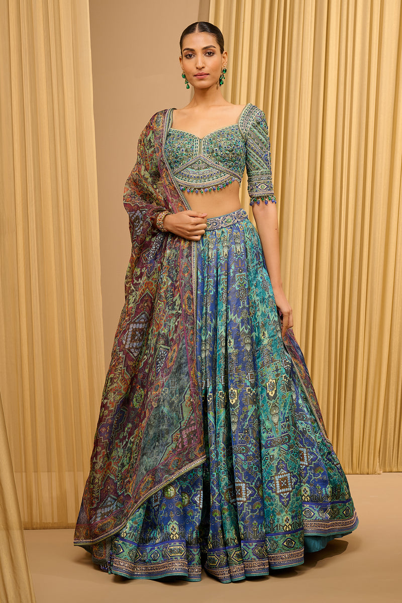 Classic Printed Lehenga