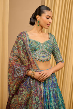 Classic Printed Lehenga