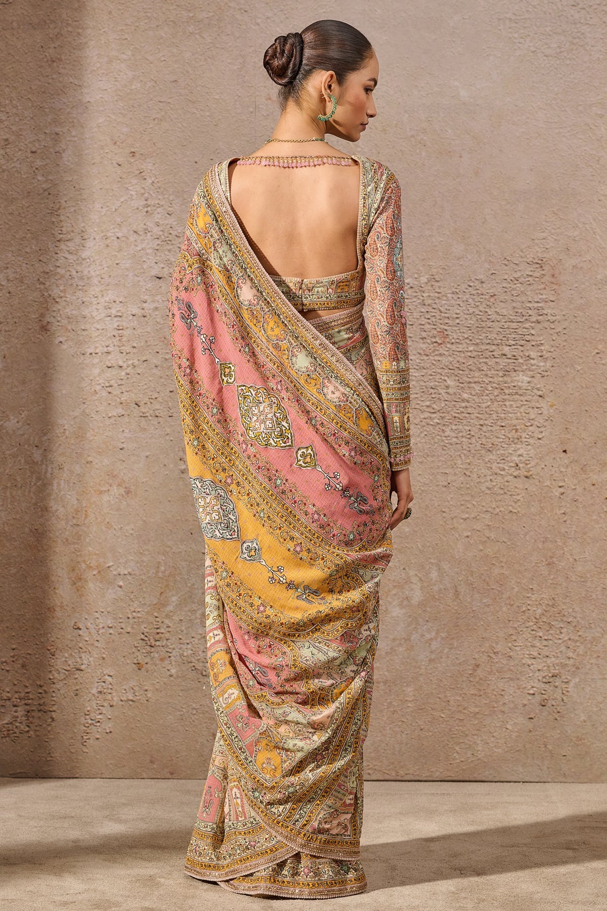 Printed Gota Saree
