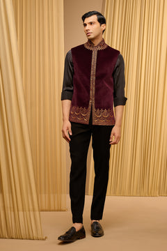 Classic Embroidered Waistcoat