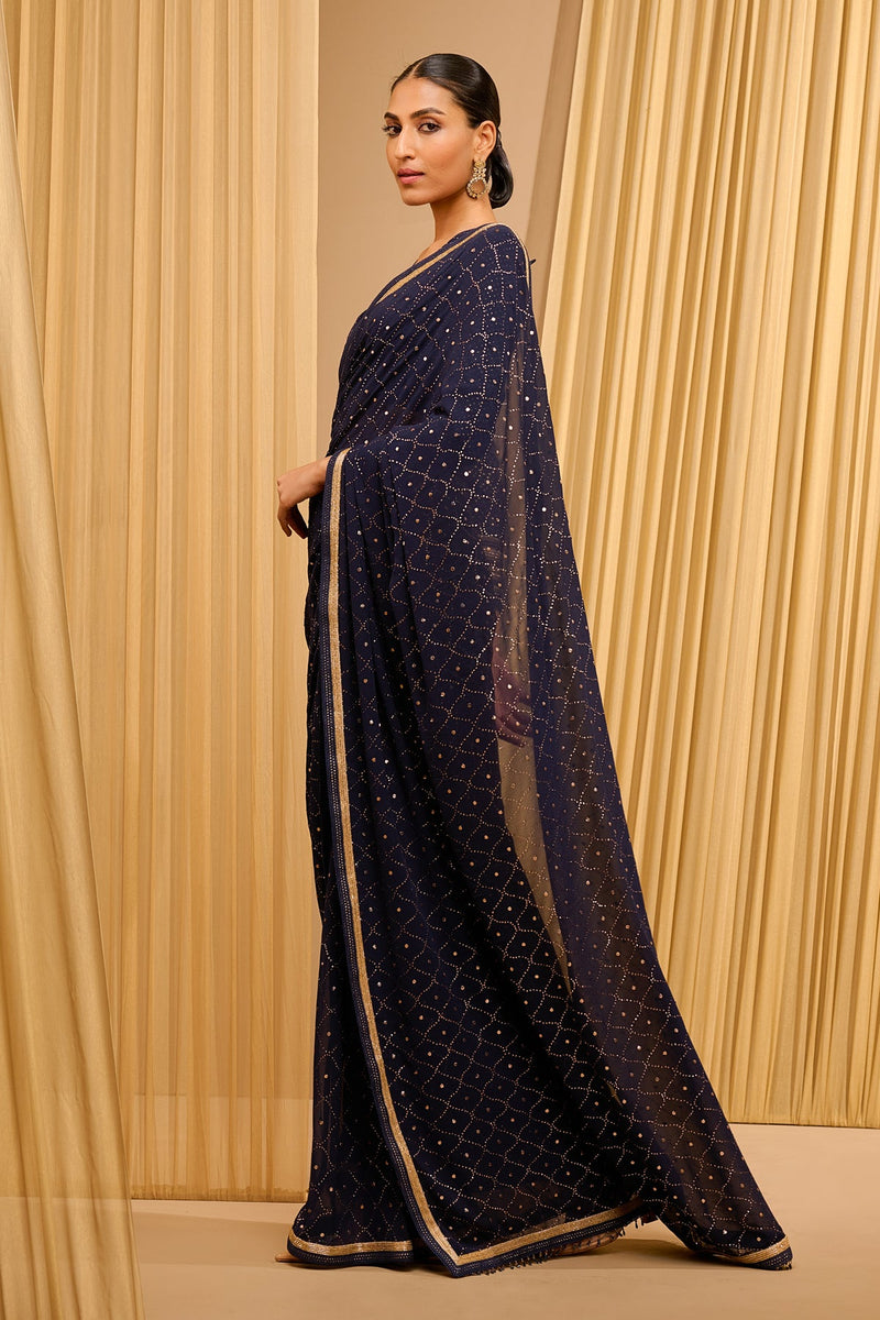 Classic Mukaish Saree